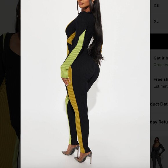 Sweater Jumpsuit - Picture 2 of 2